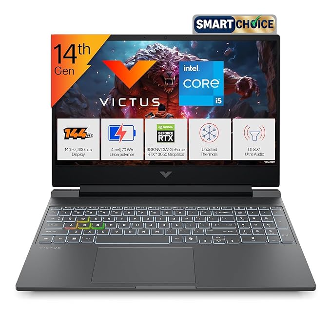 HP Victus Gaming i5 / 24 GB / 512 GB SSD / Windows 11 Pro / 15 inch / 